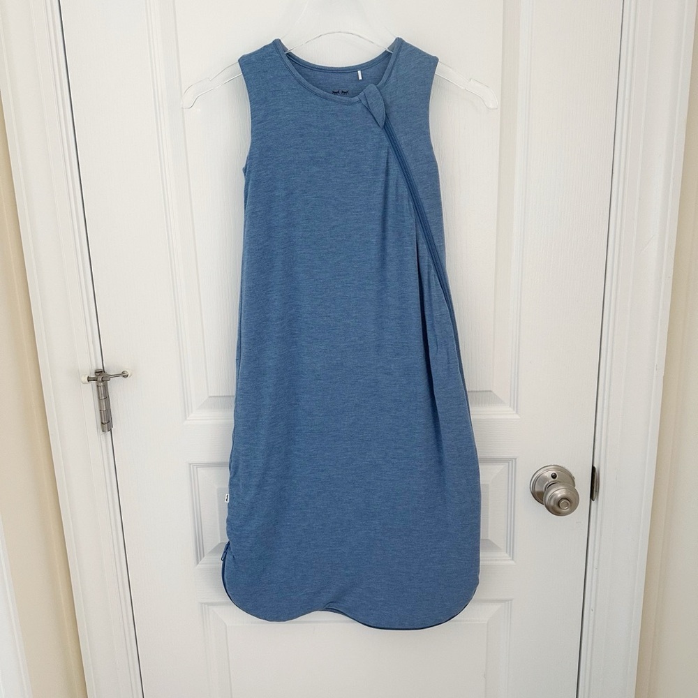 Little Sleepies | Heather Blue Sleepy Bag Sleep Sack 6-18 months